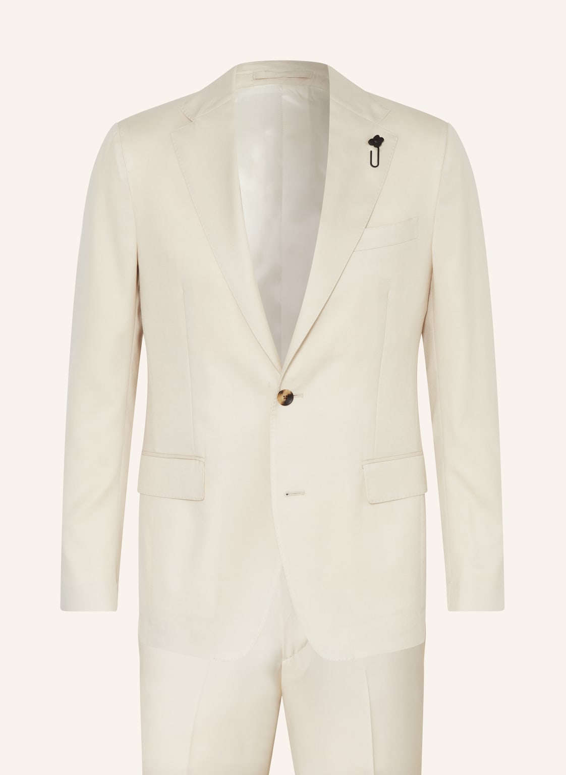 Lardini Anzug Extra Slim Fit beige Lardini Anzug Extra Slim Fit beige von LARDINI