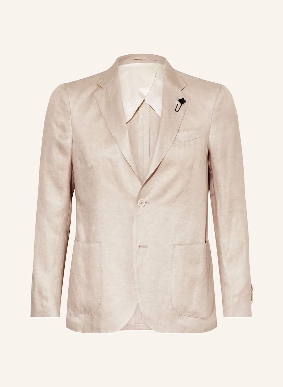 Lardini Anzugsakko Extra Slim Fit Aus Leinen beige von LARDINI