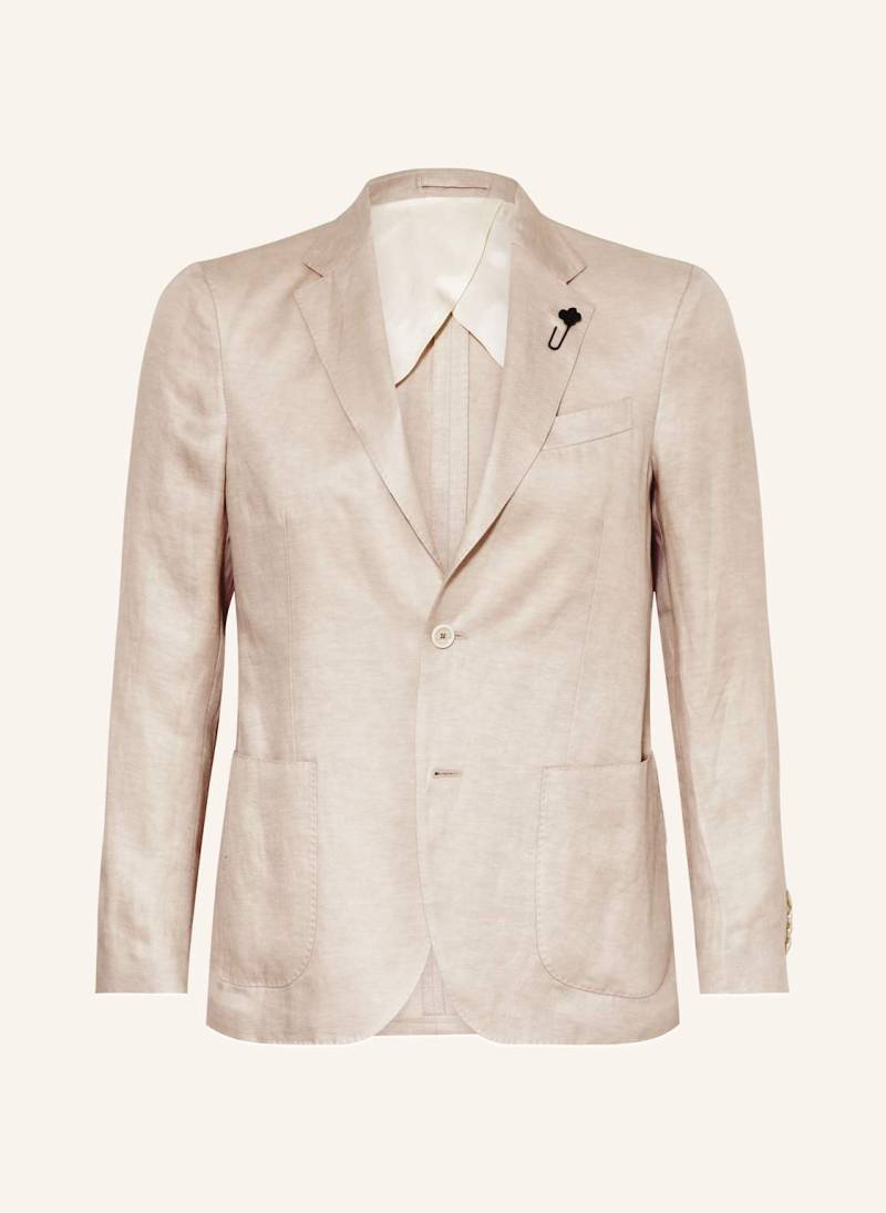 Lardini Anzugsakko Extra Slim Fit Aus Leinen beige von LARDINI