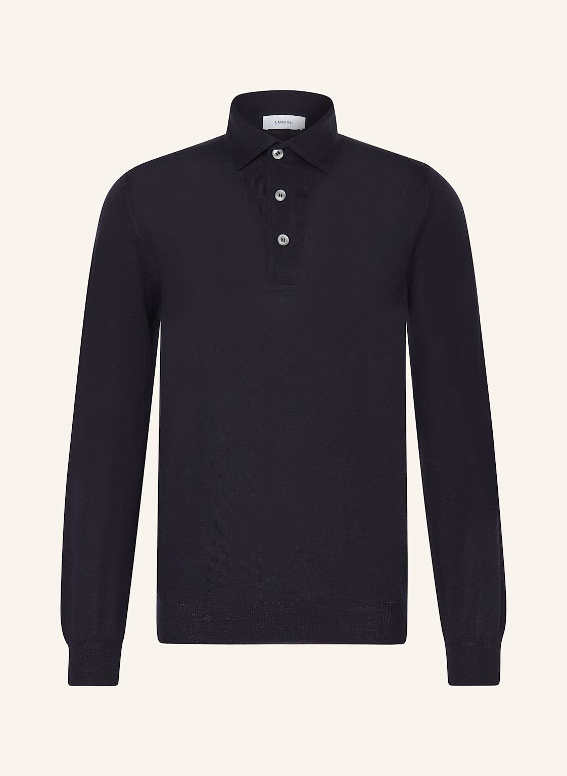 Lardini Jersey-Poloshirt blau von LARDINI