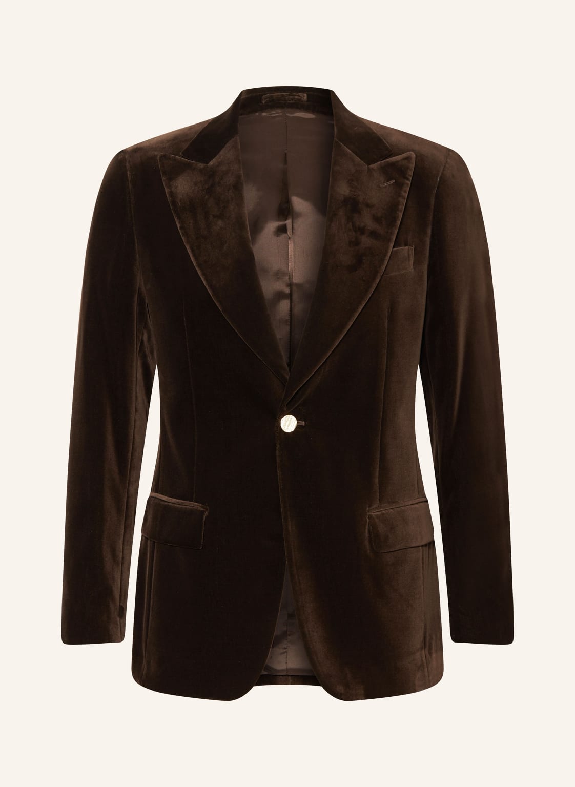 Lardini Samtsakko Slim Fit braun Lardini Samtsakko Slim Fit braun von LARDINI