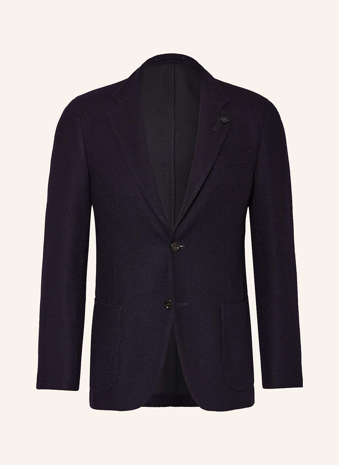 Lardini Stricksakko Extra Slim Fit blau Lardini Stricksakko Extra Slim Fit blau von LARDINI