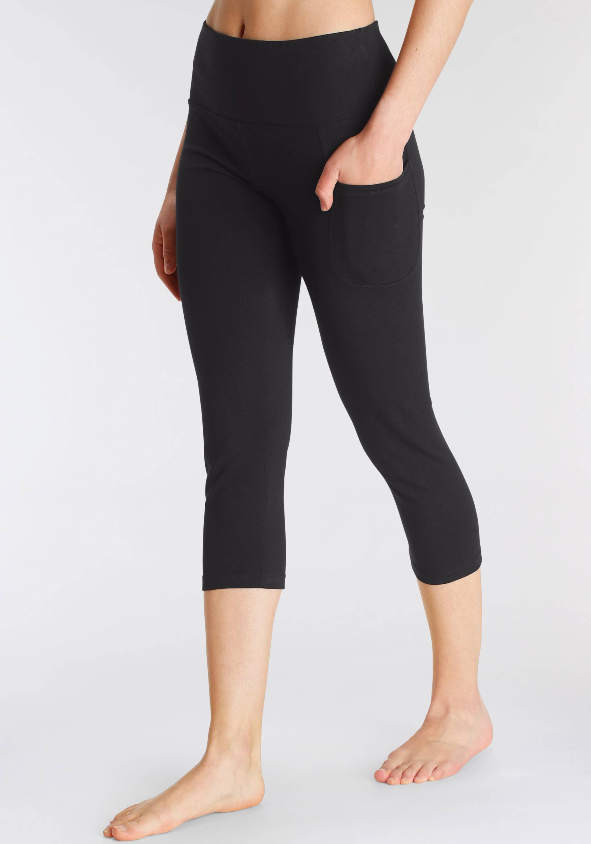 LASCANA ACTIVE 3/4-Leggings, mit Handytasche, Loungewear LASCANA ACTIVE 3/4-Leggings, mit Handytasche, Loungewear von LASCANA ACTIVE