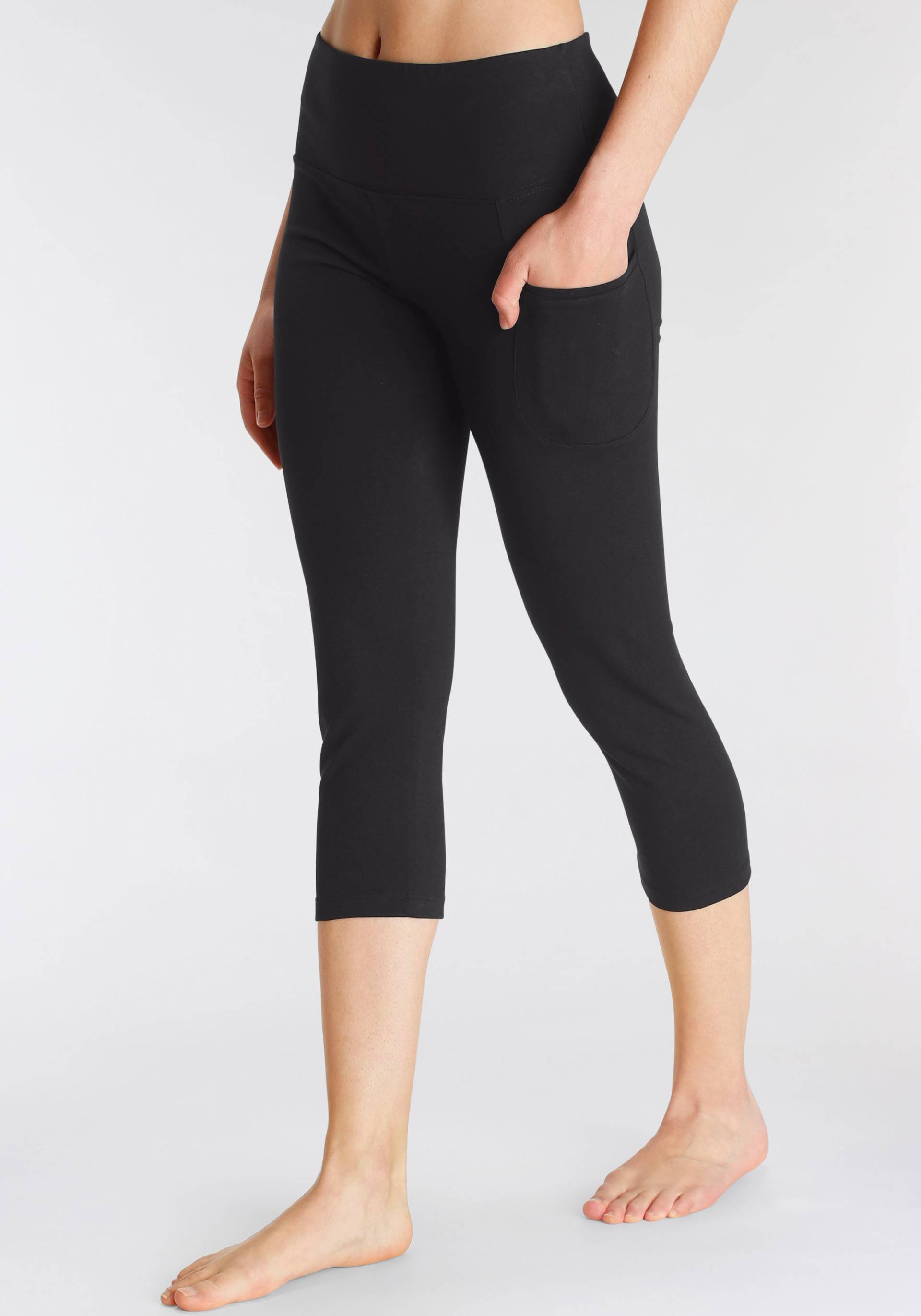 LASCANA ACTIVE 3/4-Leggings, mit Handytasche, Loungewear von LASCANA ACTIVE