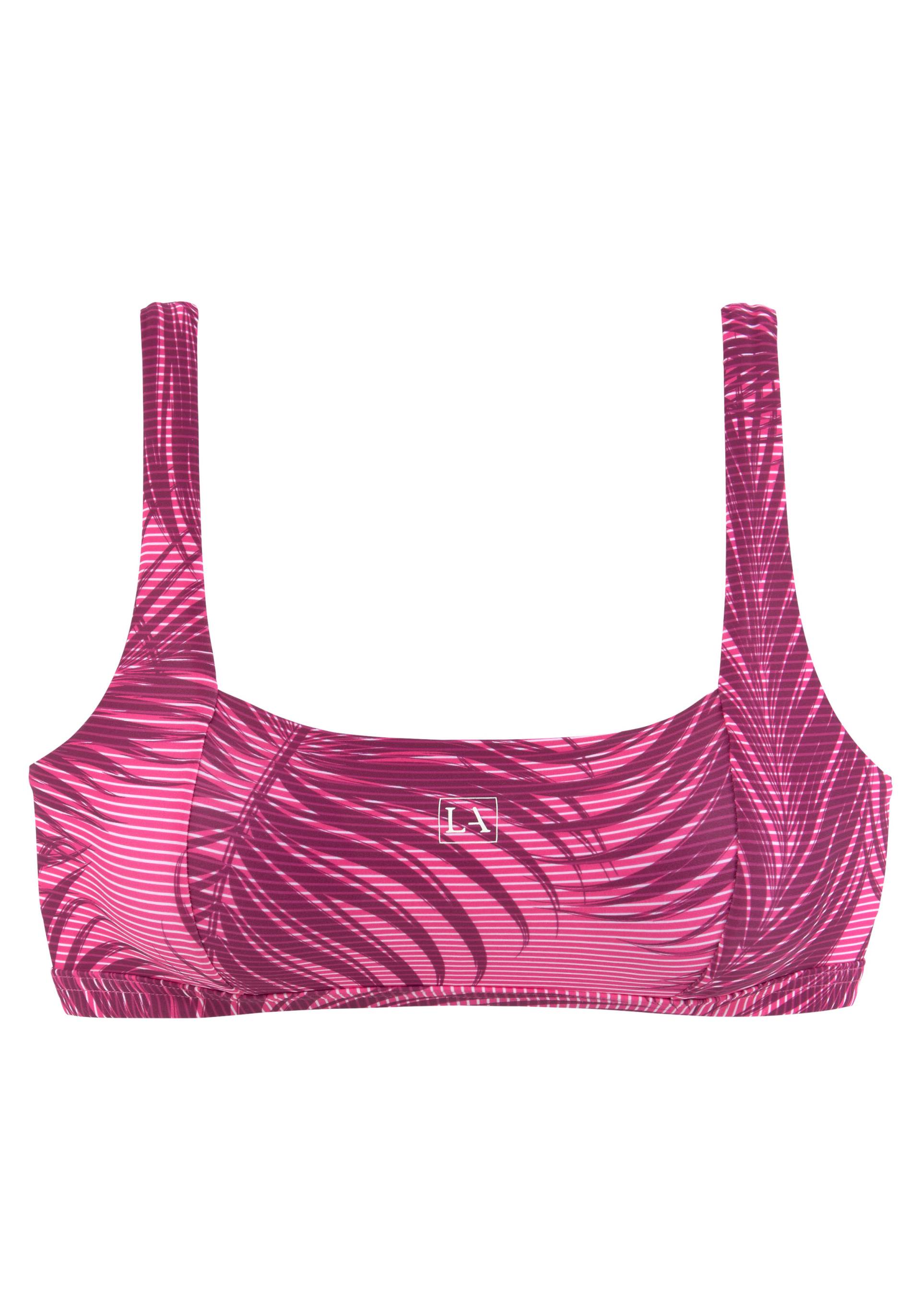 LASCANA ACTIVE Bustier-Bikini-Top »Coal«, im Mustermix aus Palmen und Streifen LASCANA ACTIVE Bustier-Bikini-Top »Coal«, im Mustermix aus Palmen und Streifen von LASCANA ACTIVE