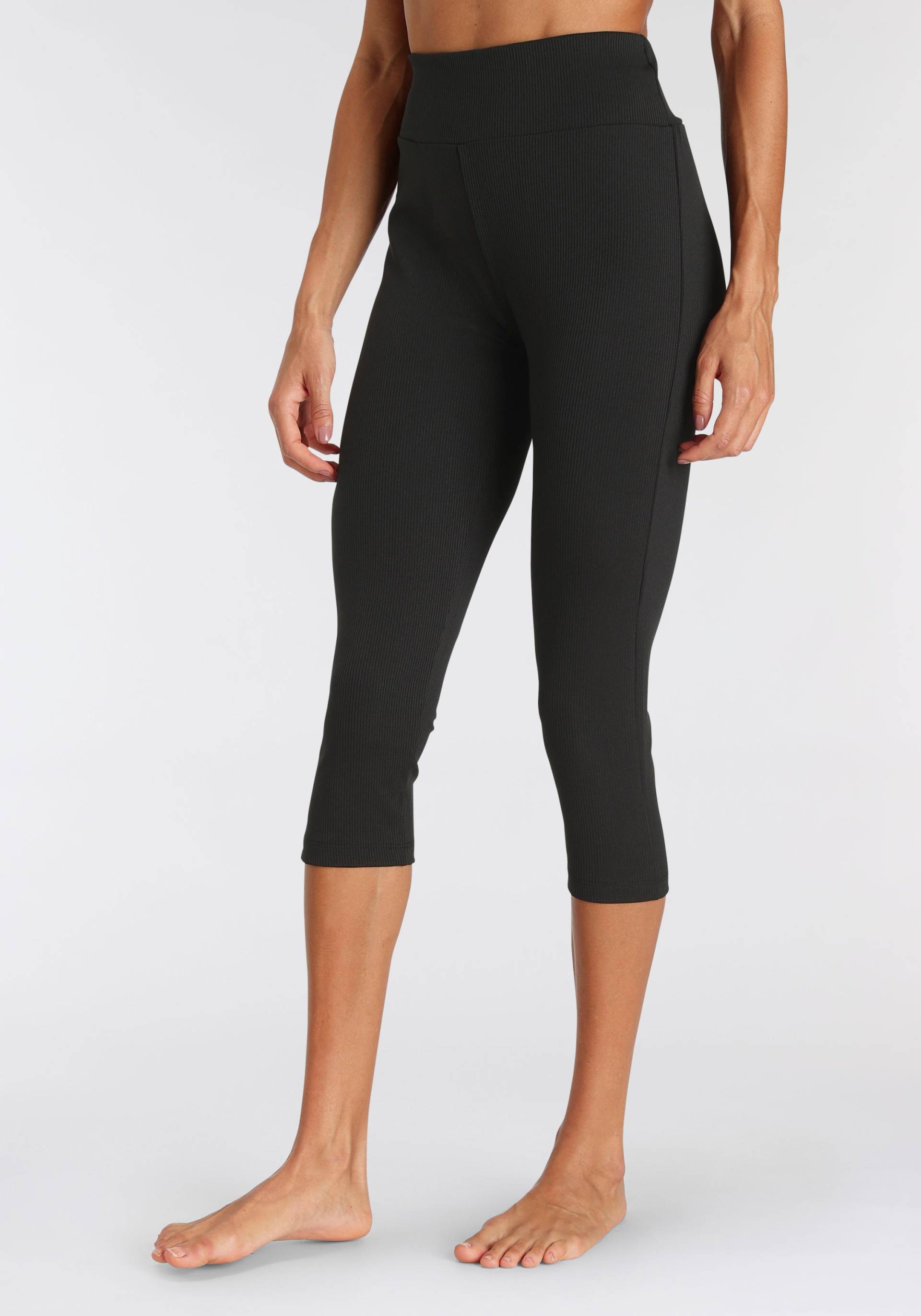 LASCANA ACTIVE Caprileggings, mit Rippstruktur von LASCANA ACTIVE