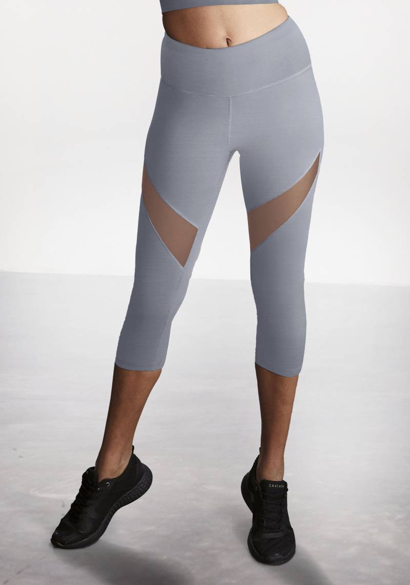 LASCANA ACTIVE Caprileggings »-Sport Capri«, mit kleiner Raffung, Loungewear von LASCANA ACTIVE