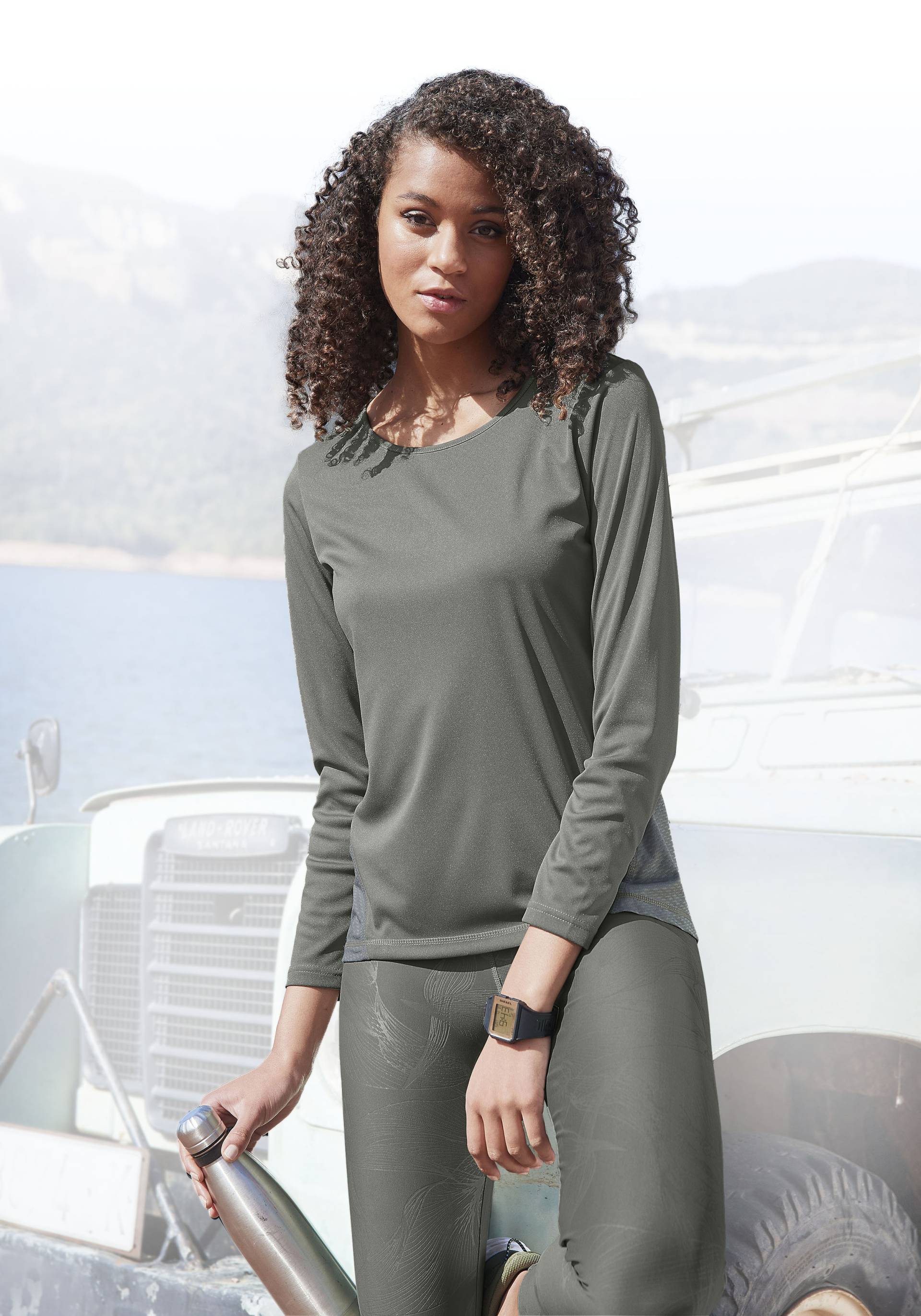 LASCANA ACTIVE Funktionsshirt, mit Mesh-Einsatz LASCANA ACTIVE Funktionsshirt, mit Mesh-Einsatz von LASCANA ACTIVE