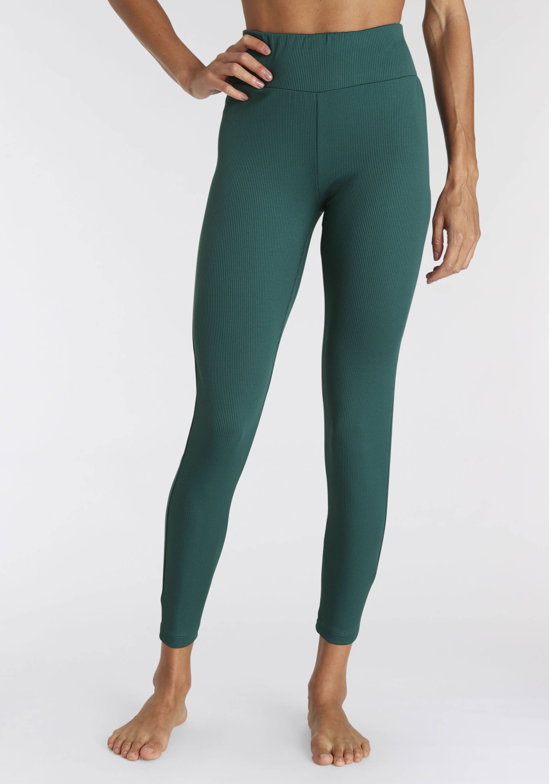 LASCANA ACTIVE Leggings, mit Rippstruktur von LASCANA ACTIVE