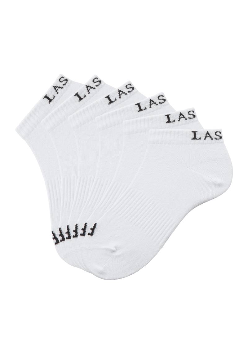 LASCANA ACTIVE Sneakersocken, (Packung, 6 Paar), mit eingestricktem Marken Logo von LASCANA ACTIVE