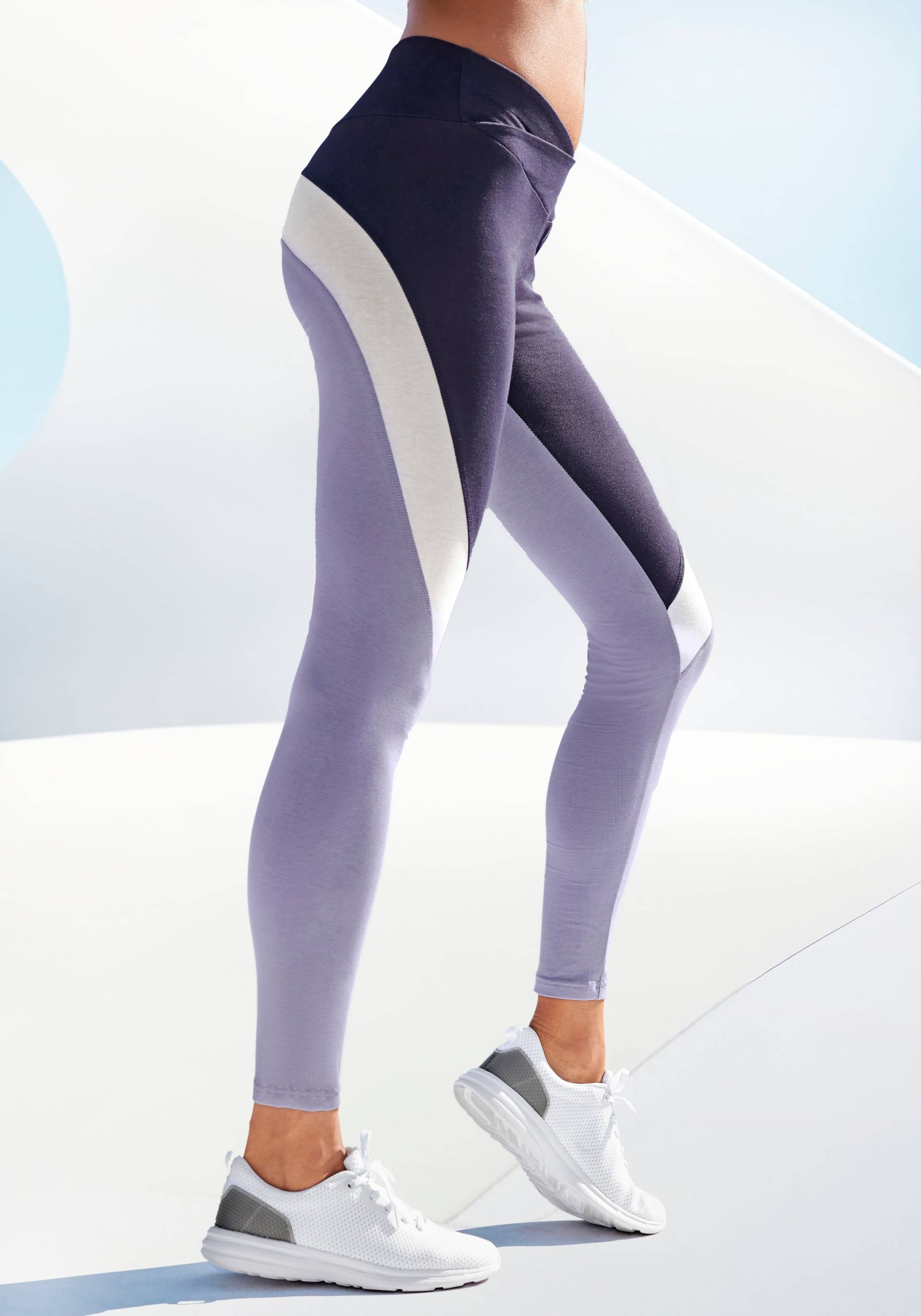 LASCANA ACTIVE Sporthose, Sportleggings aus elastischer Baumwolle von LASCANA ACTIVE