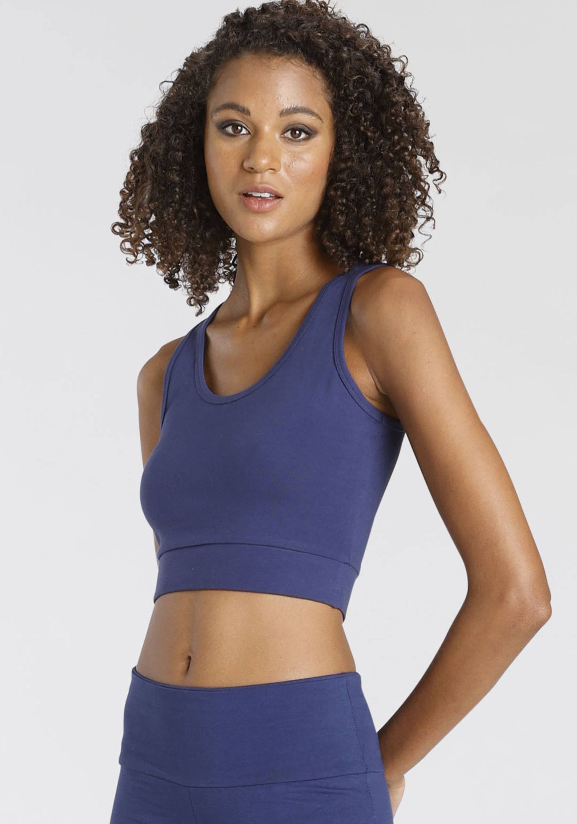 LASCANA ACTIVE Sporttop, Crop-Top mit breiten Trägern LASCANA ACTIVE Sporttop, Crop-Top mit breiten Trägern von LASCANA ACTIVE