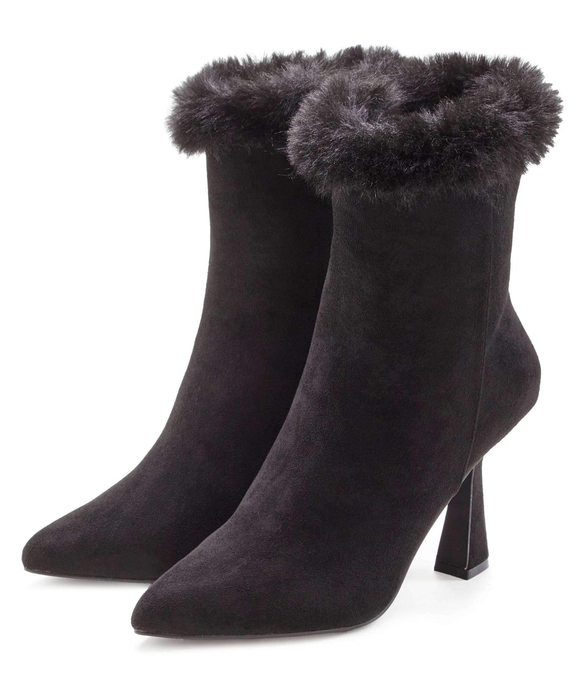 LASCANA Belle Affaire High-Heel-Stiefelette »Trachten-Schuh«, Ankleboots mit Reissverschluss von LASCANA Belle Affaire