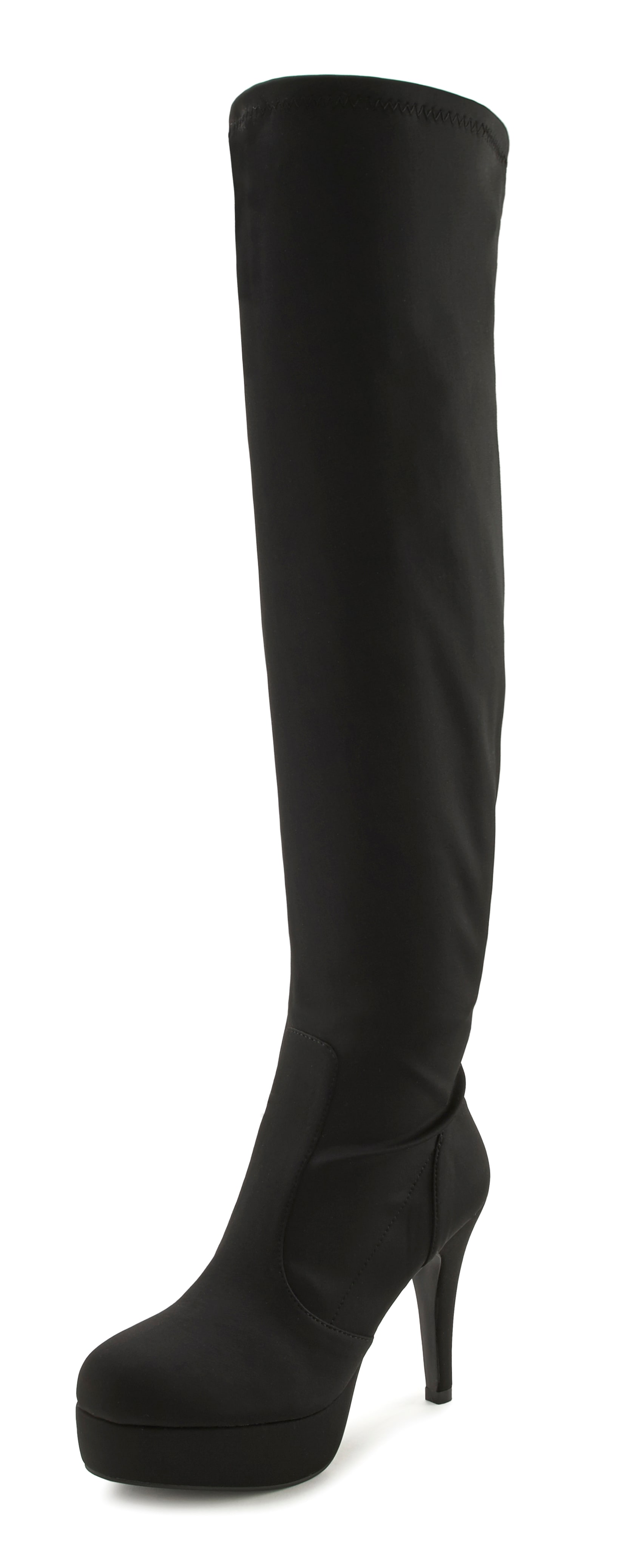 LASCANA Belle Affaire Overkneestiefel, mit langem Schaft, High-Heel Stiefelette, Slouchy Boots von LASCANA Belle Affaire