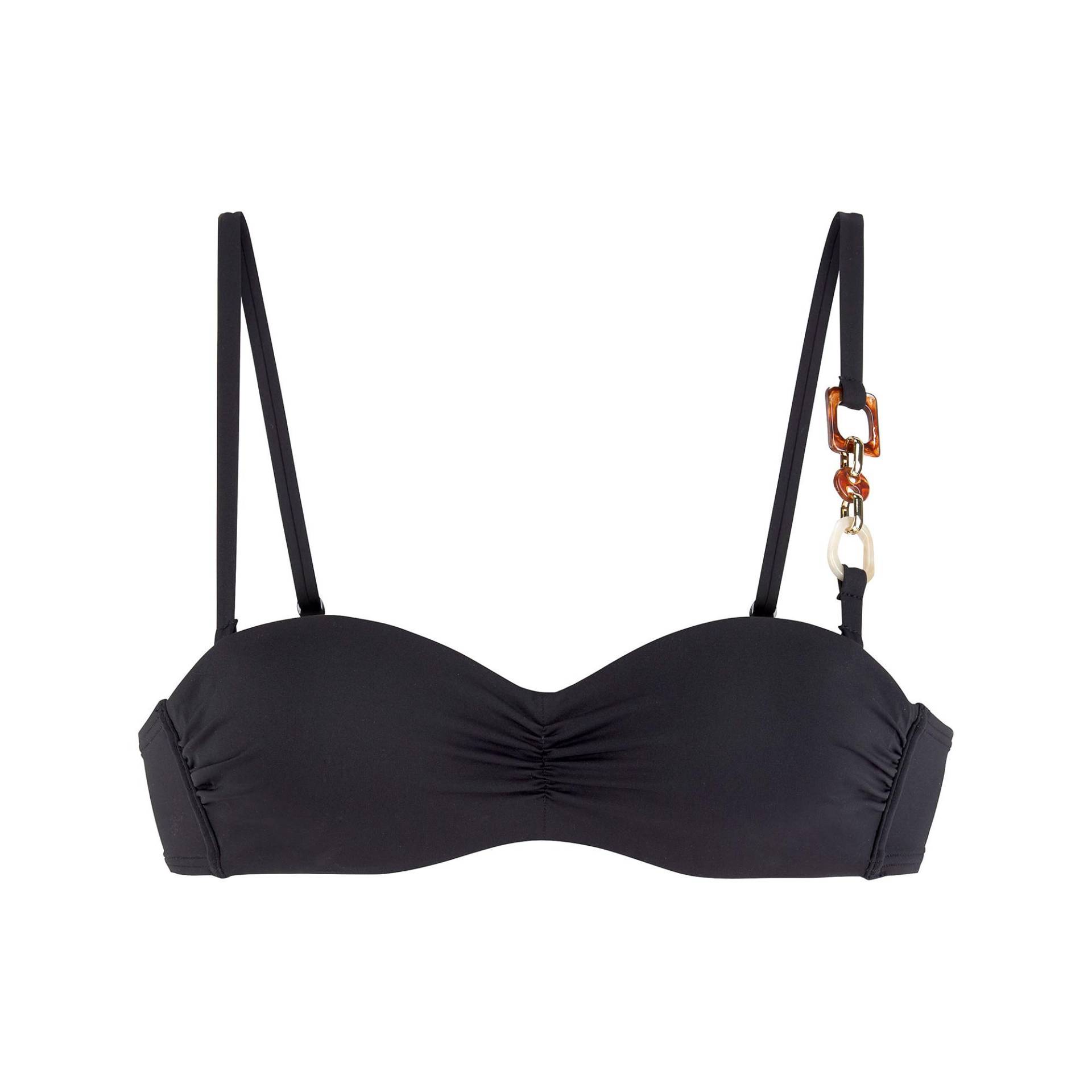 Bandeau-top, Verstärkung Damen Black B/36 von LASCANA