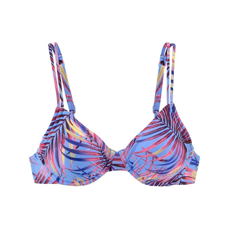 Bandeau-top, Verstärkung Damen Blau  F/40 von LASCANA