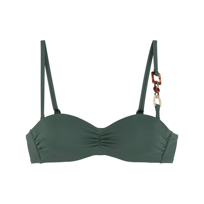 Bandeau-top, Verstärkung Damen Olivegrün B/40 von LASCANA