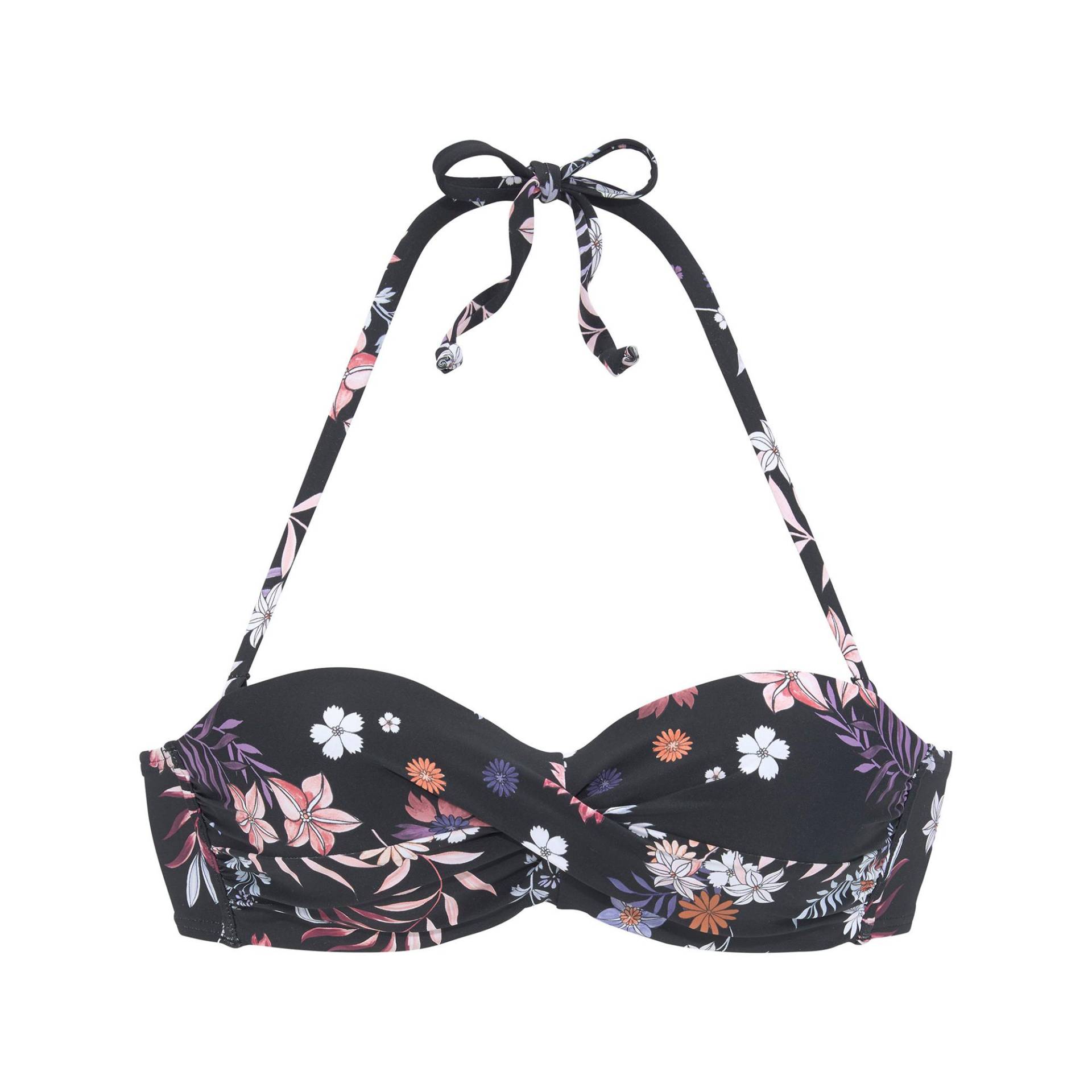 Bandeau-top, Verstärkung Damen Schwarz B/38 von LASCANA