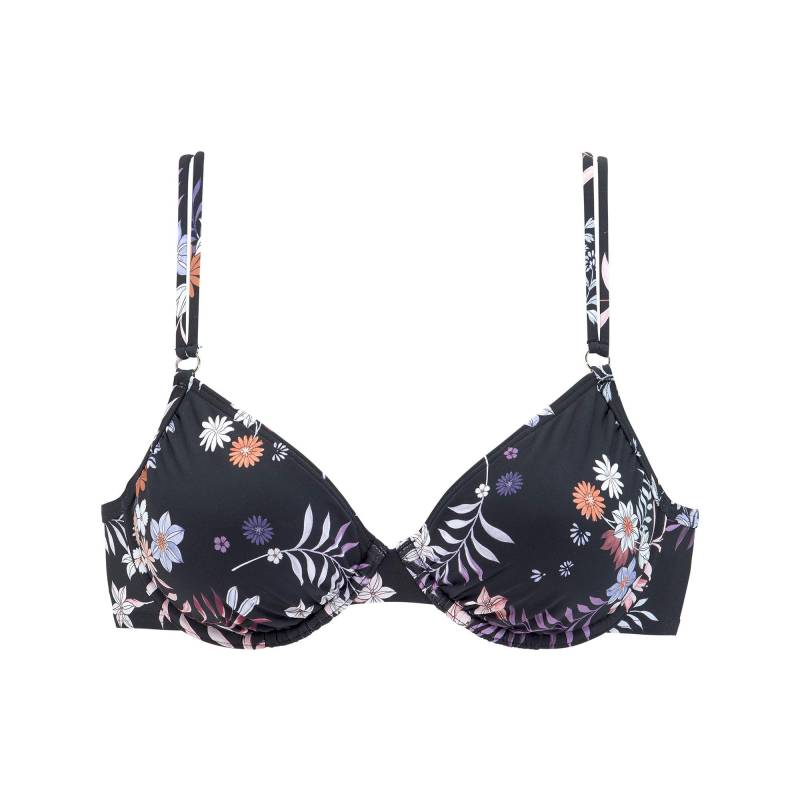 Bandeau-top, Verstärkung Damen Schwarz C/38 von LASCANA