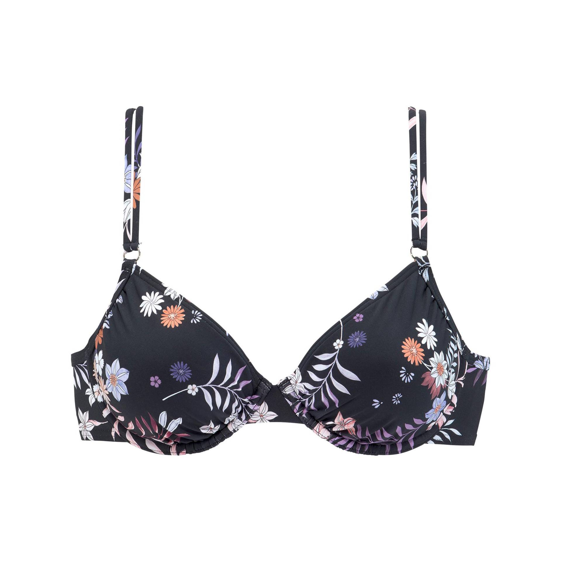 Bandeau-top, Verstärkung Damen Schwarz D/40 von LASCANA