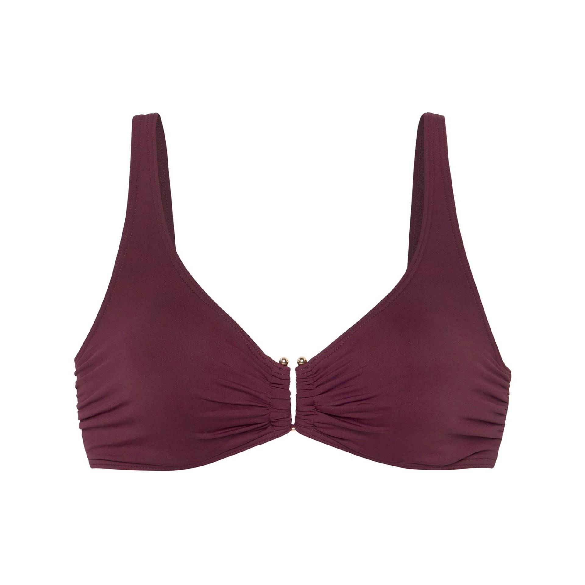 Bikini Oberteil Damen Bordeaux C/38 von LASCANA