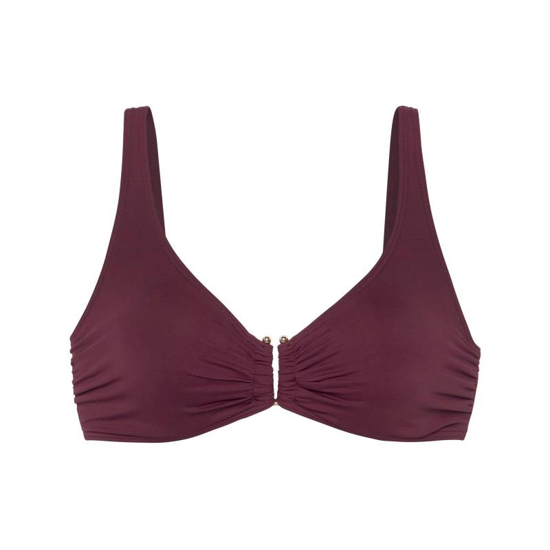 Bikini Oberteil Damen Bordeaux C/38 von LASCANA