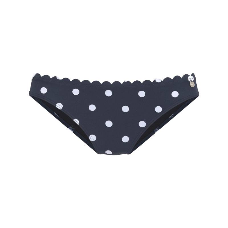 Bikini Unterteil, Panty Damen Marine  44 von LASCANA