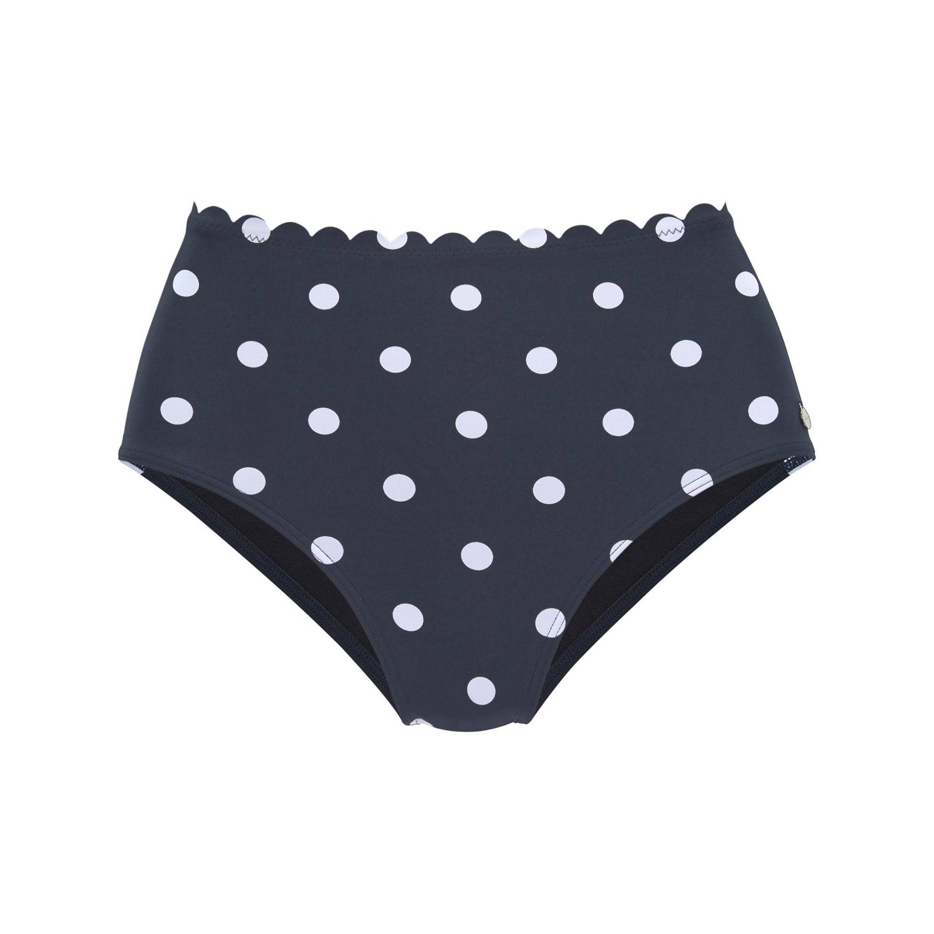 Bikini Unterteil, Panty Damen Marine  44 von LASCANA