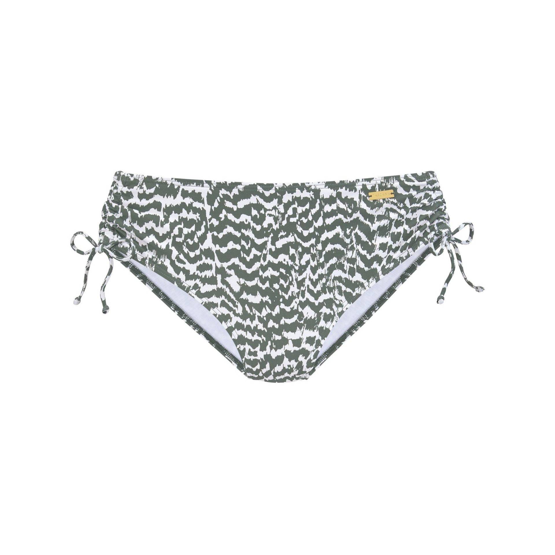 Bikini Unterteil, Panty Unisex Olivegrün 44 von LASCANA