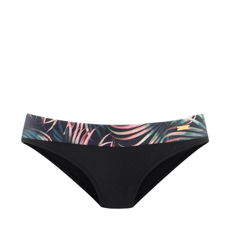 Bikini Unterteil, Slip Damen Schwarz 42 von LASCANA