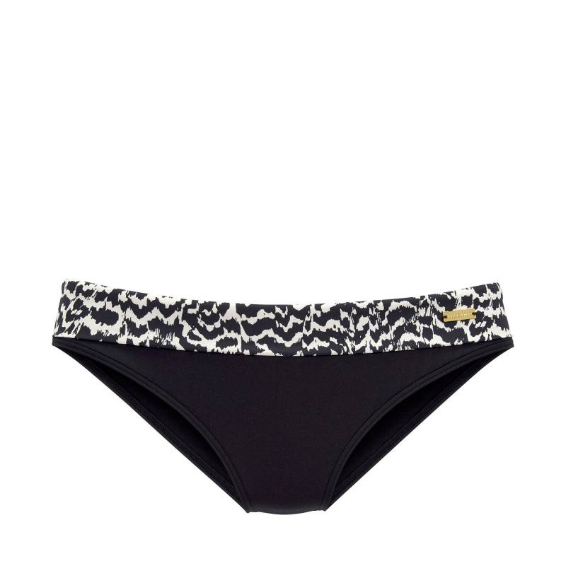 Bikini Unterteil, Slip Damen Zweifarbig  40 von LASCANA