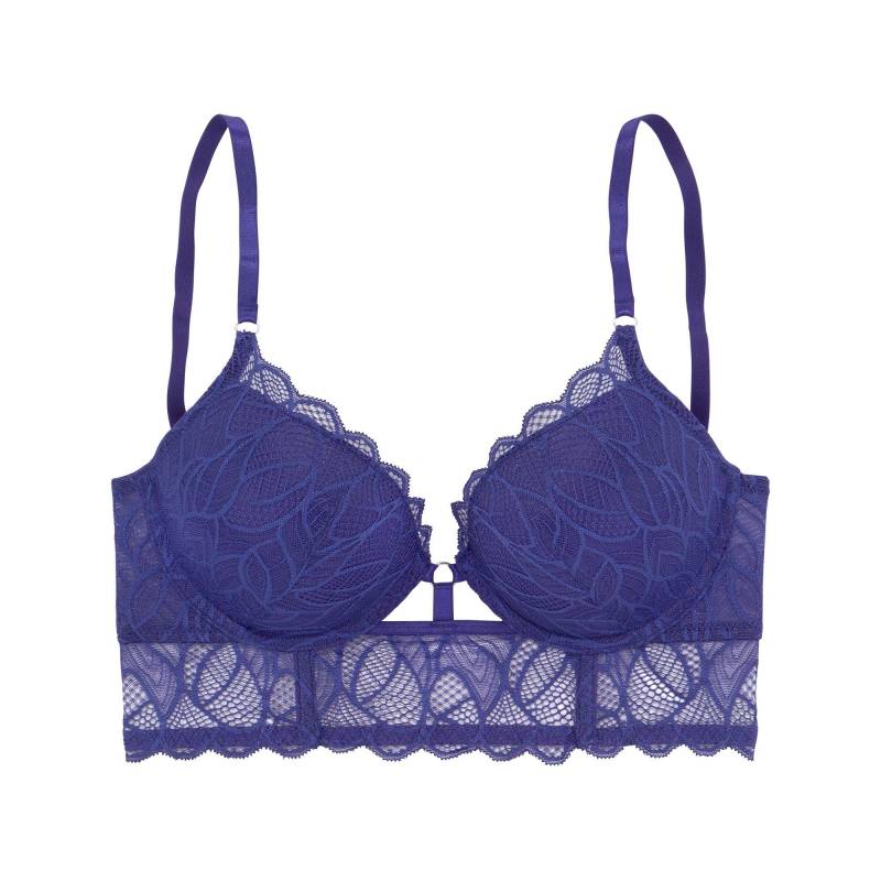 Bustier Mit Träger Damen Blau  B/70 von LASCANA