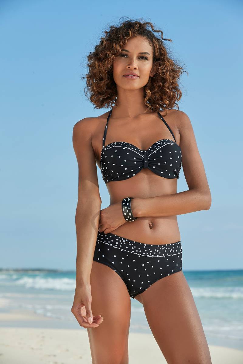 LASCANA Bikini-Hose »Leona«, mit Pünktchenprint von LASCANA