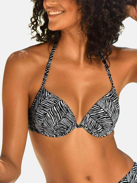 Bikini-oberteil Push-up Sugar Damen Multicolor A/40 von LASCANA