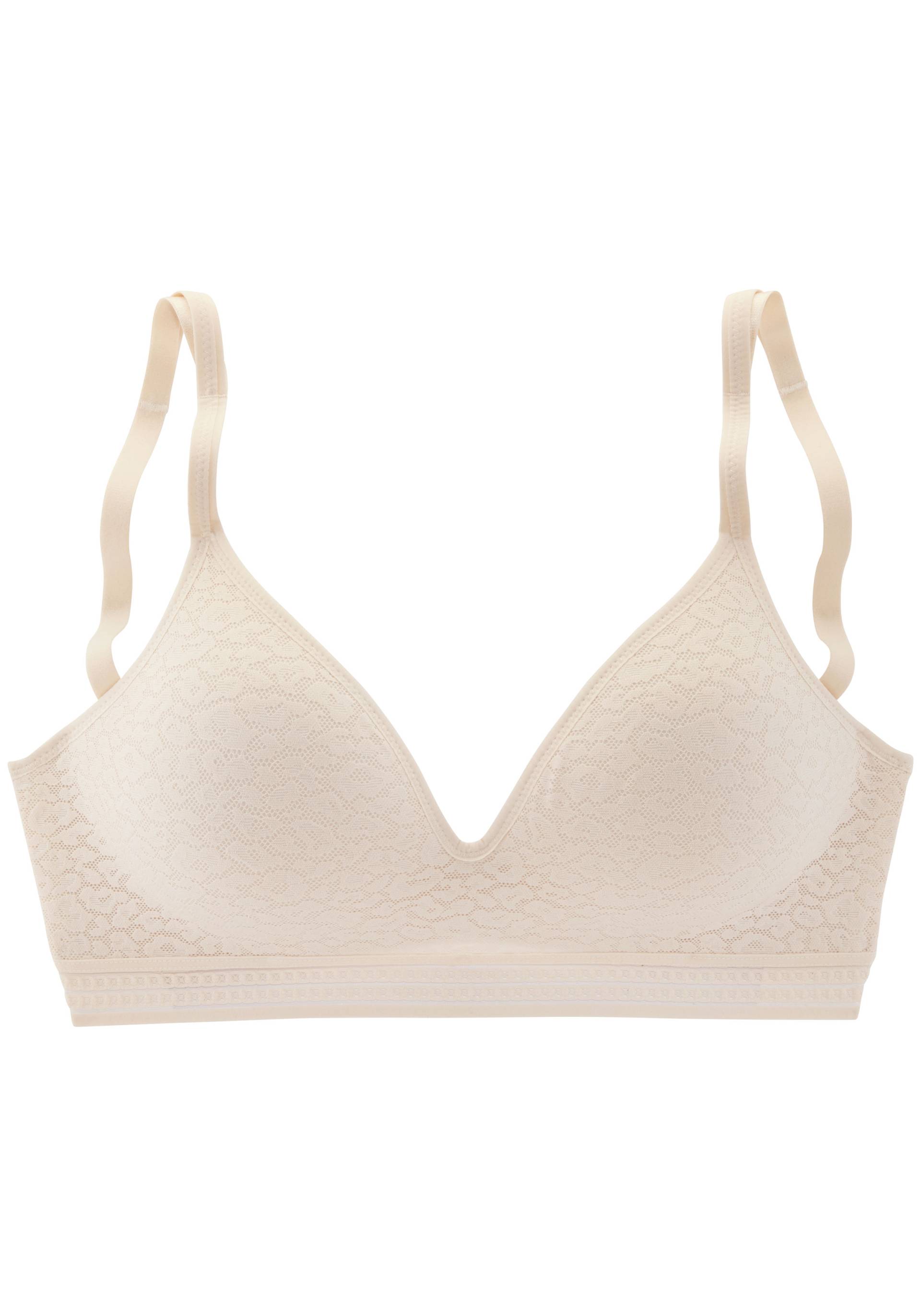 LASCANA Bralette-BH »Freya«, ohne Bügel mit eingearbeitetem Push-up Kissen, Dessous LASCANA Bralette-BH »Freya«, ohne Bügel mit eingearbeitetem Push-up Kissen, Dessous von LASCANA