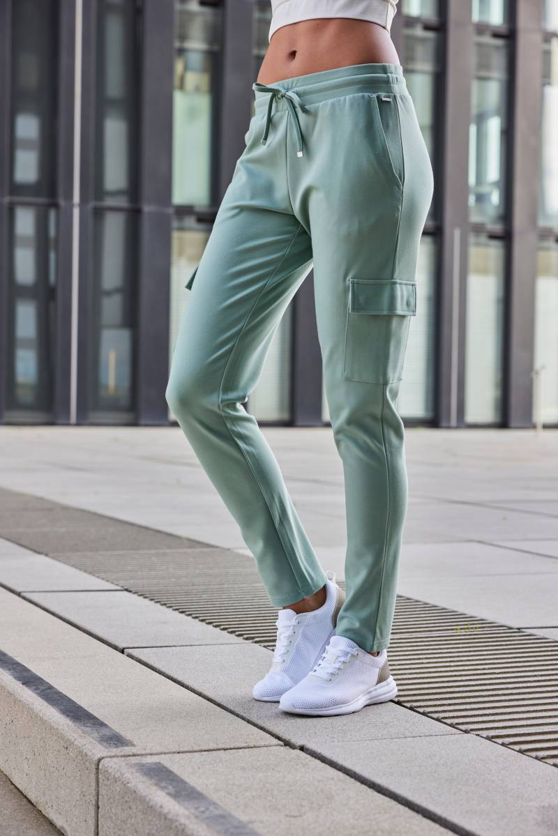 LASCANA Cargohose, in weich fliessendem Material, Loungewear von LASCANA