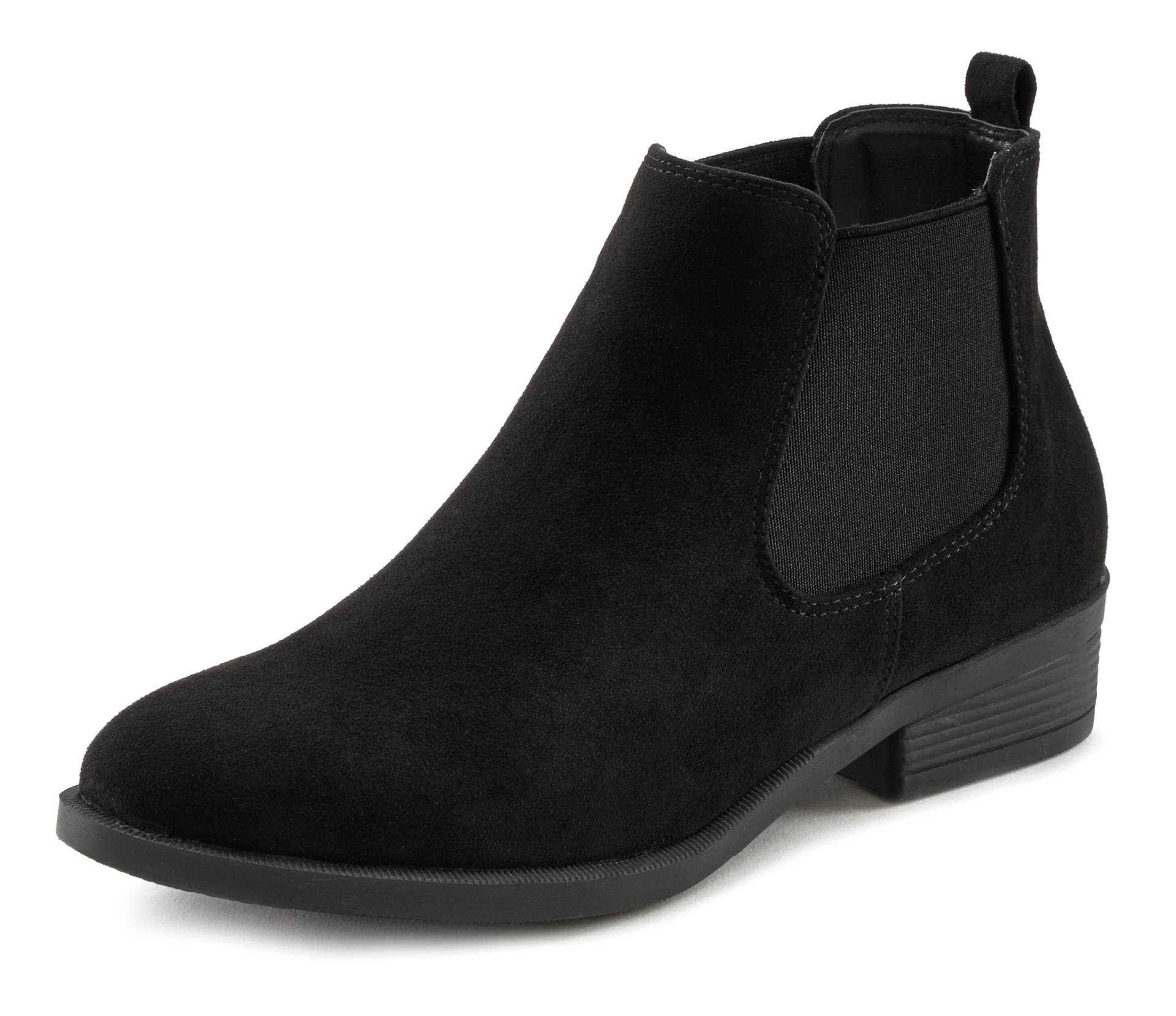 LASCANA Chelseaboots, bequem zum Reinschlüpfen, Stiefelette, Ankle Boots VEGAN von LASCANA