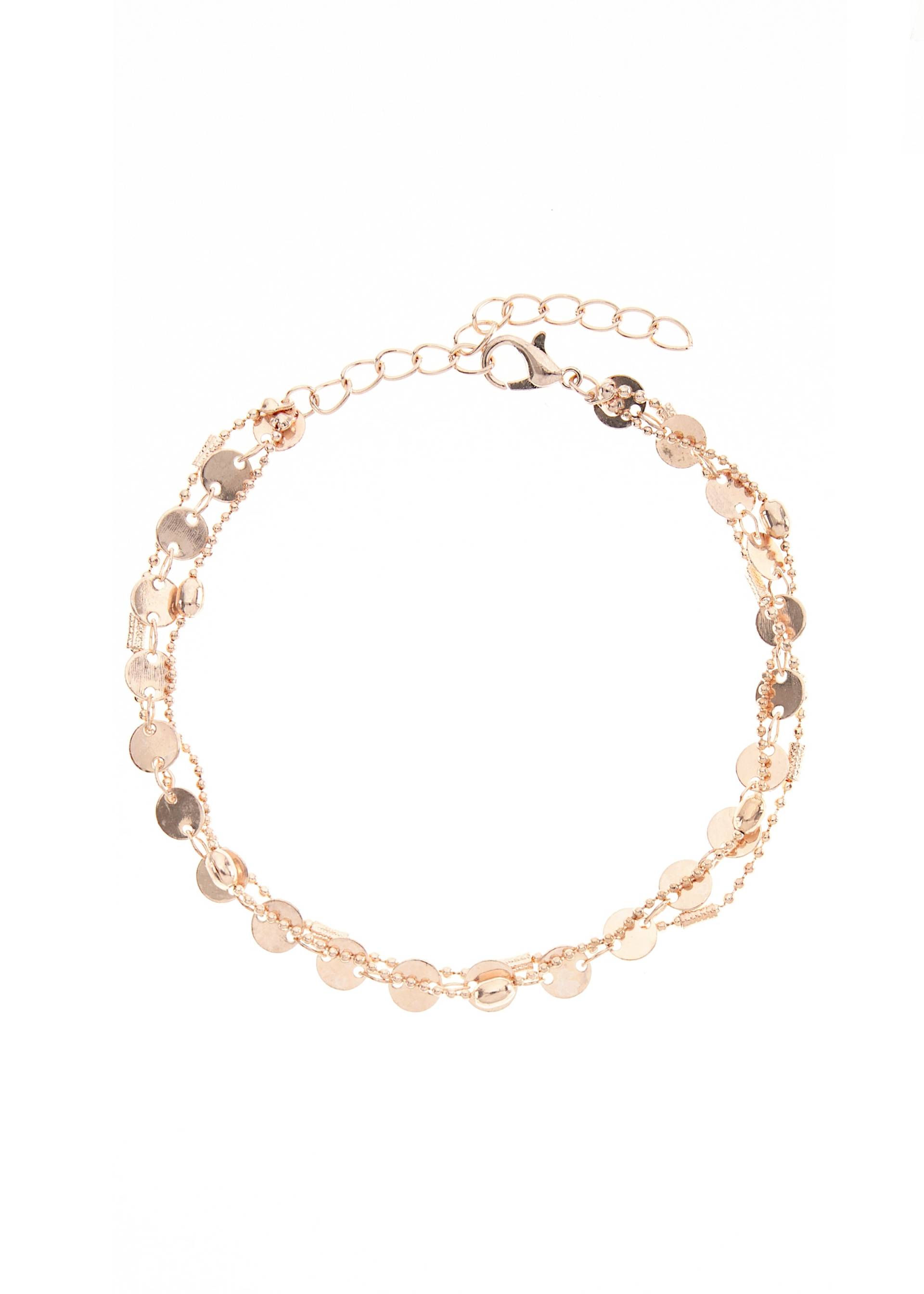 LASCANA Fusskette, mit kleinen Plättchen, Fusskettchen-Armband, Fussketten Set LASCANA Fusskette, mit kleinen Plättchen, Fusskettchen-Armband, Fussketten Set von LASCANA