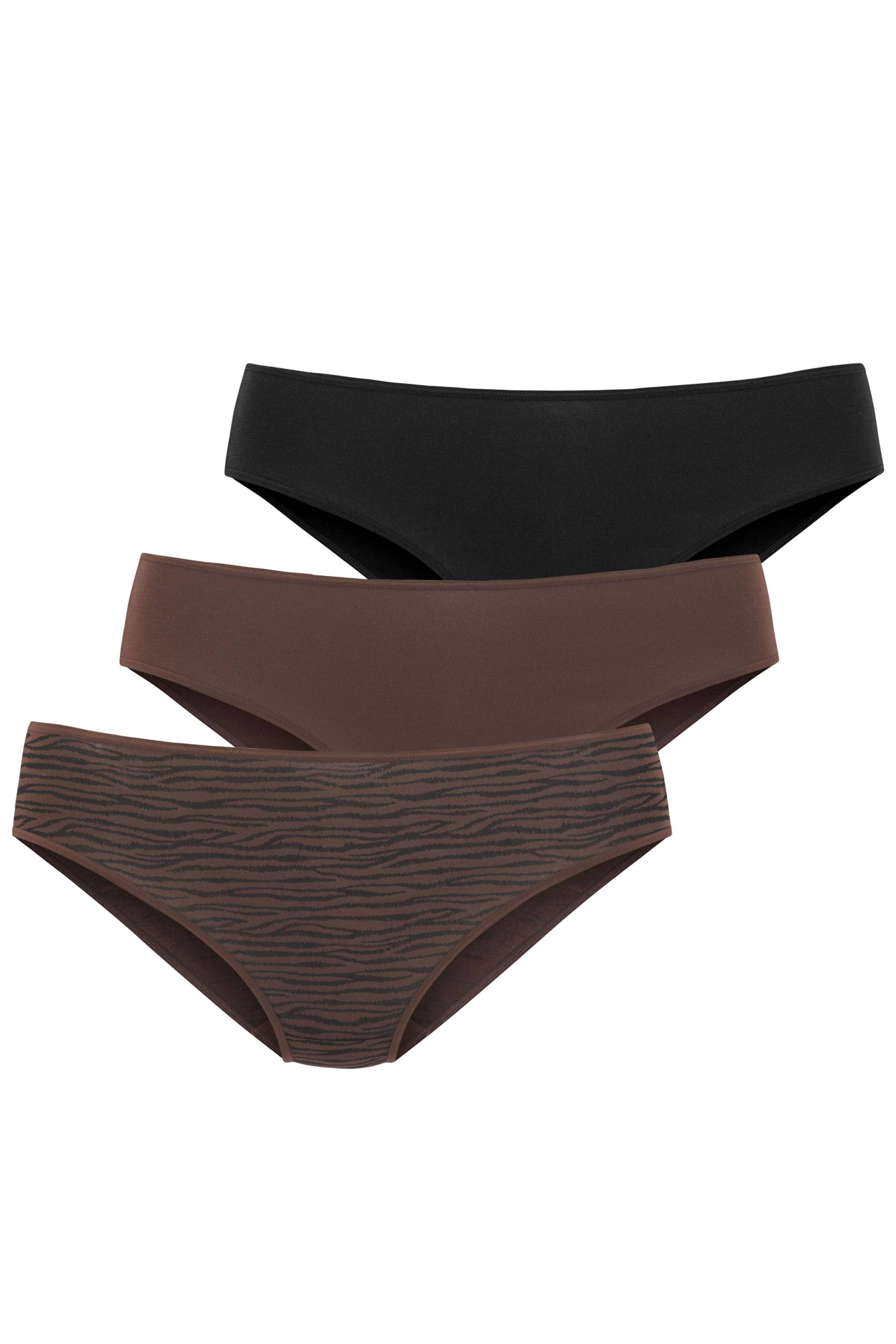 LASCANA Jazz-Pants Slips »aus hochwertiger Modal-Qualität«, (3er-Pack) von LASCANA