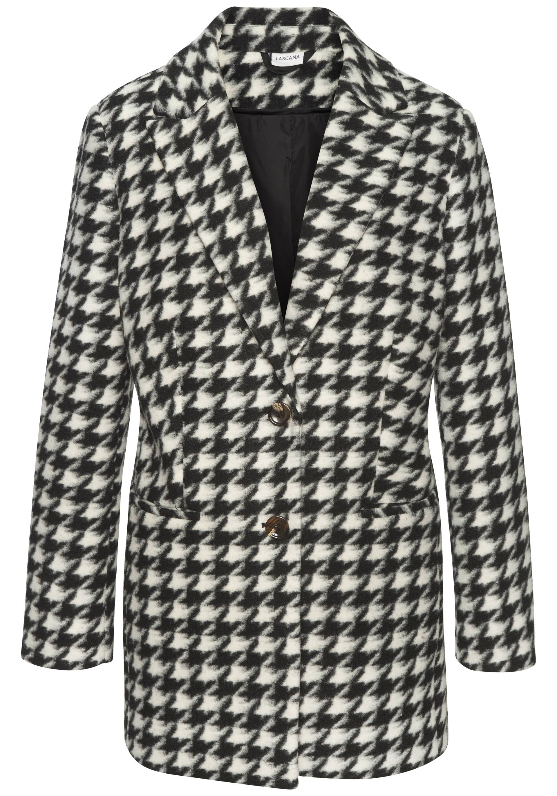 LASCANA Kurzmantel, im Hahnentritt-Design, Damenmantel, Blazermantel, casual-chic LASCANA Kurzmantel, im Hahnentritt-Design, Damenmantel, Blazermantel, casual-chic von LASCANA