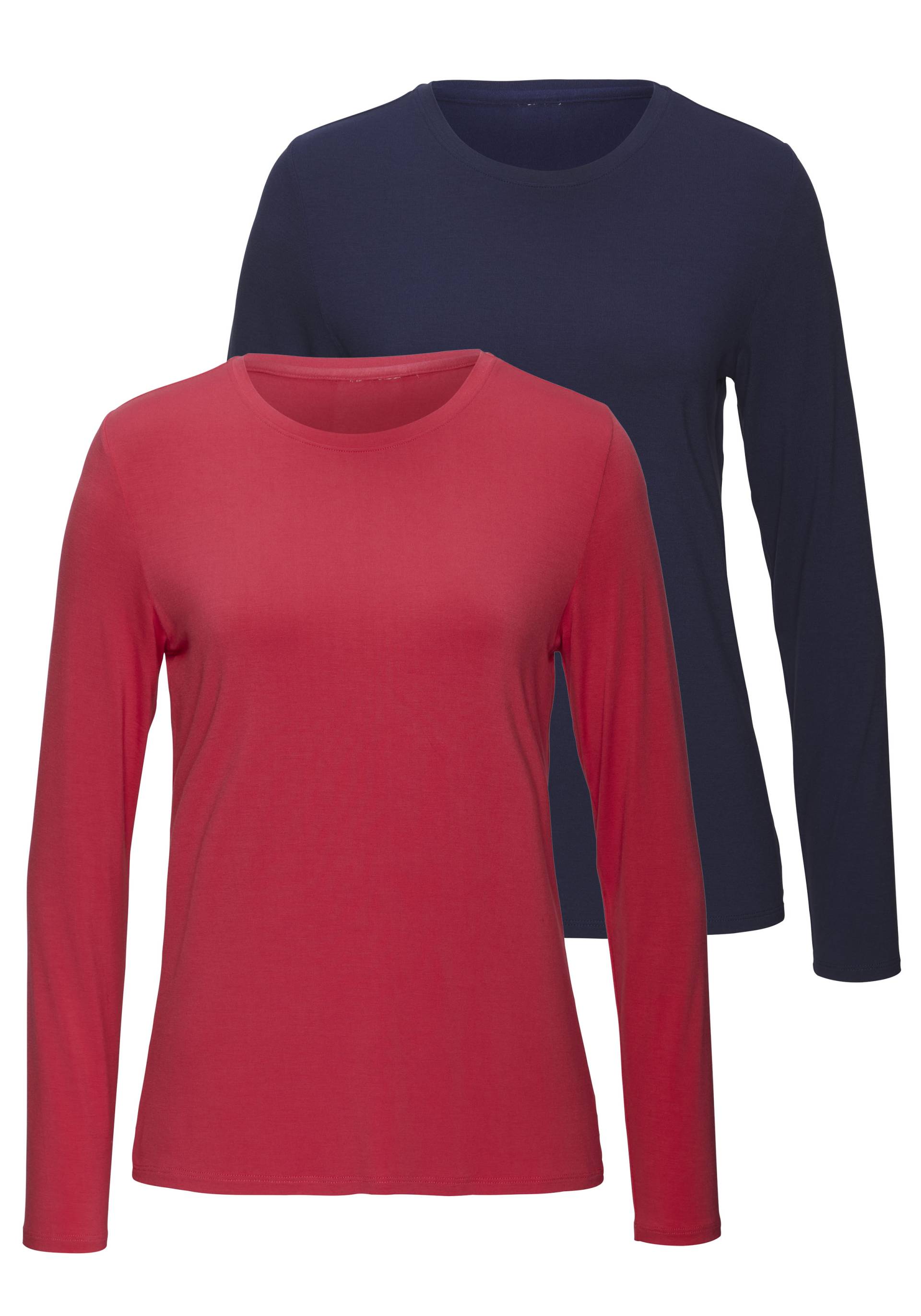 LASCANA Langarmshirt »aus weichem Viskose-Stretch« LASCANA Langarmshirt »aus weichem Viskose-Stretch« von LASCANA