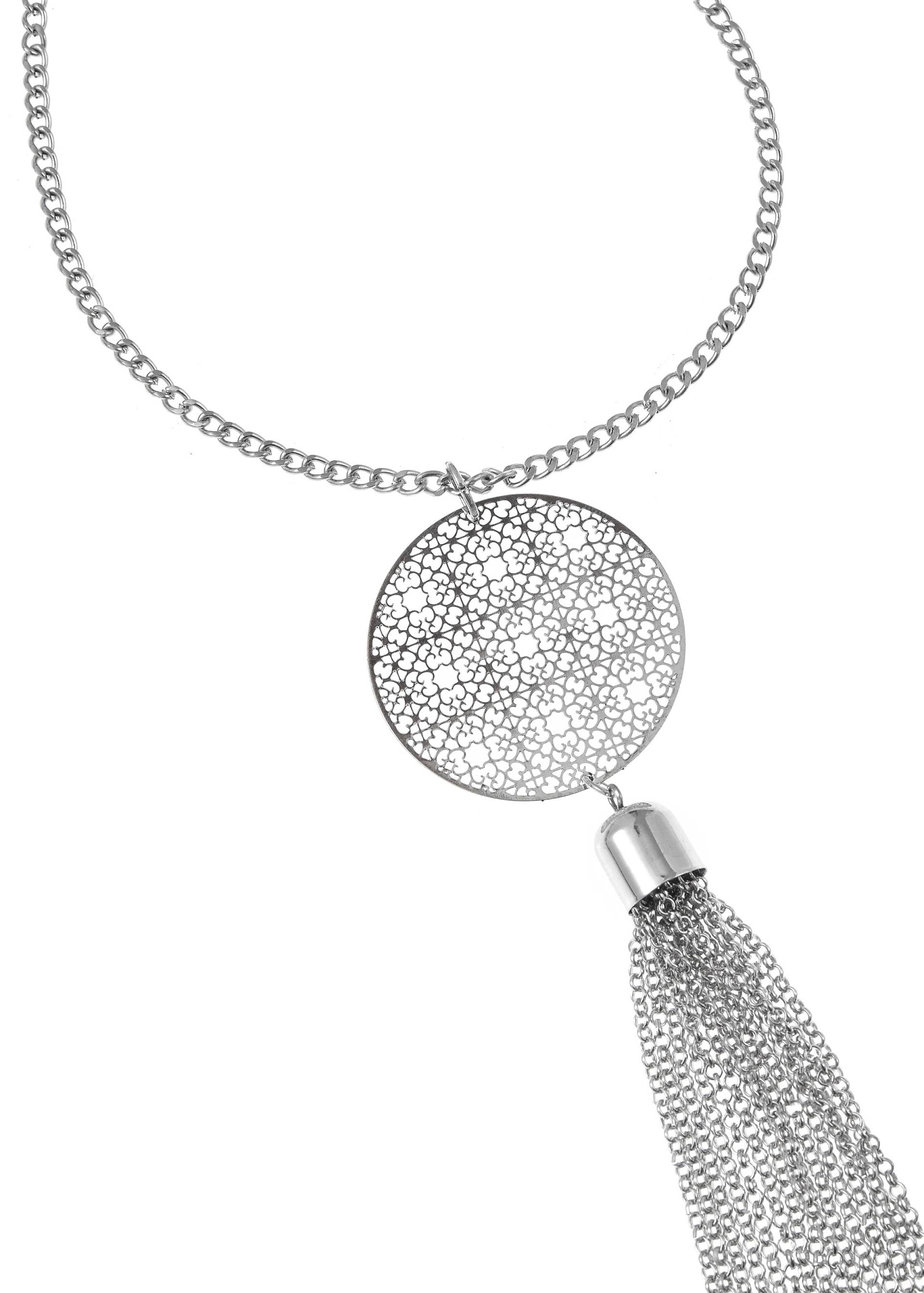 LASCANA Lange Kette »Traumfänger Anhänger«, mit Ornament und Tassel, Kette mit Anhänger, Halsschmuck von LASCANA