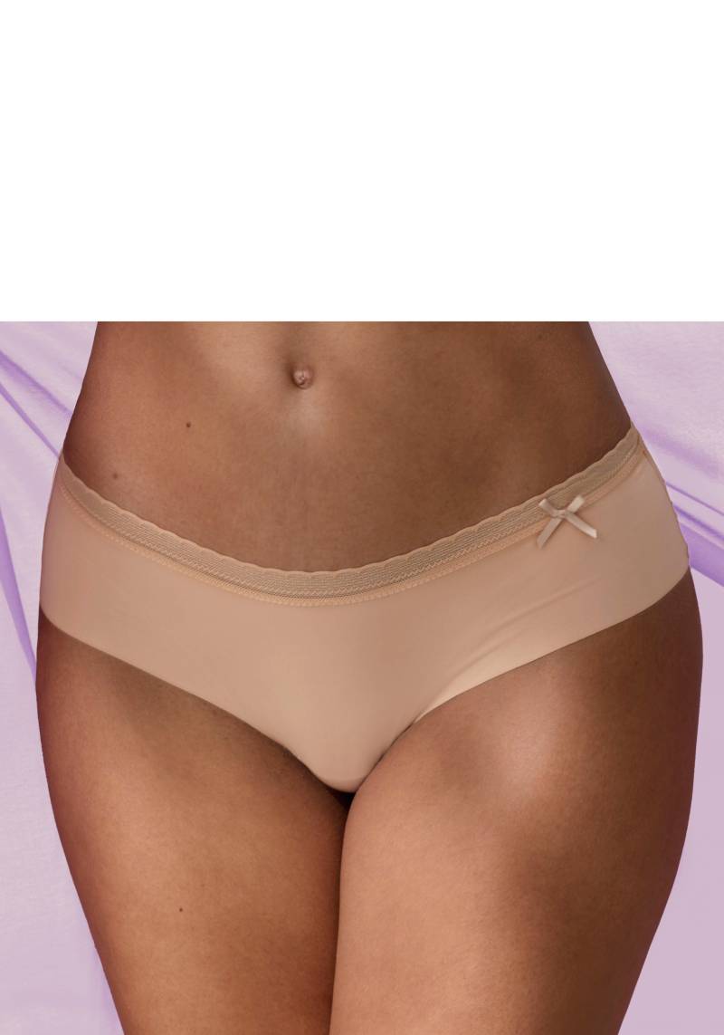 LASCANA Panty, SEAMLESS mit nahtloser Verarbeitung und feinem Spitzenbund von LASCANA