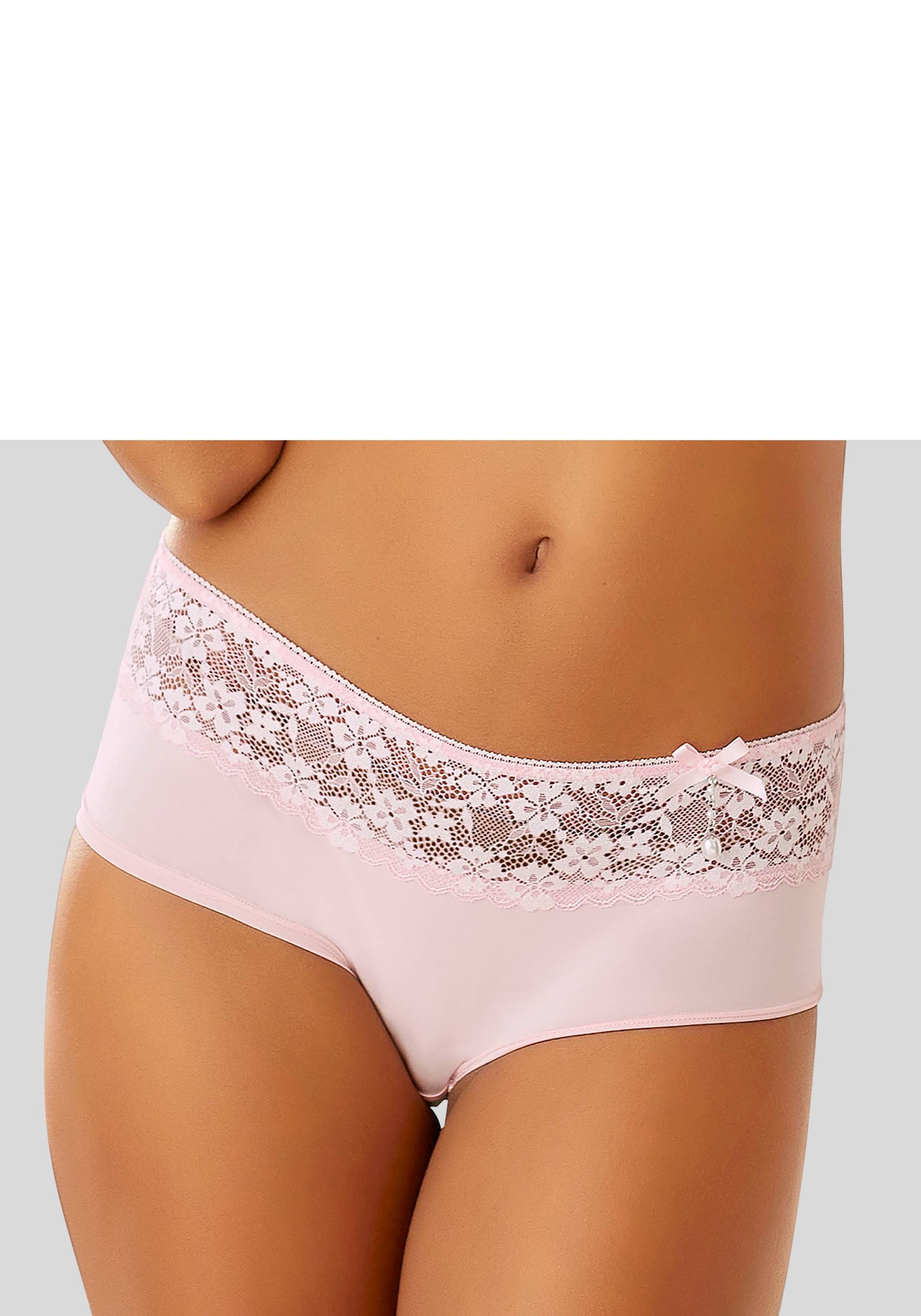 LASCANA Panty, mit extravagantem Perlenaccessoire von LASCANA