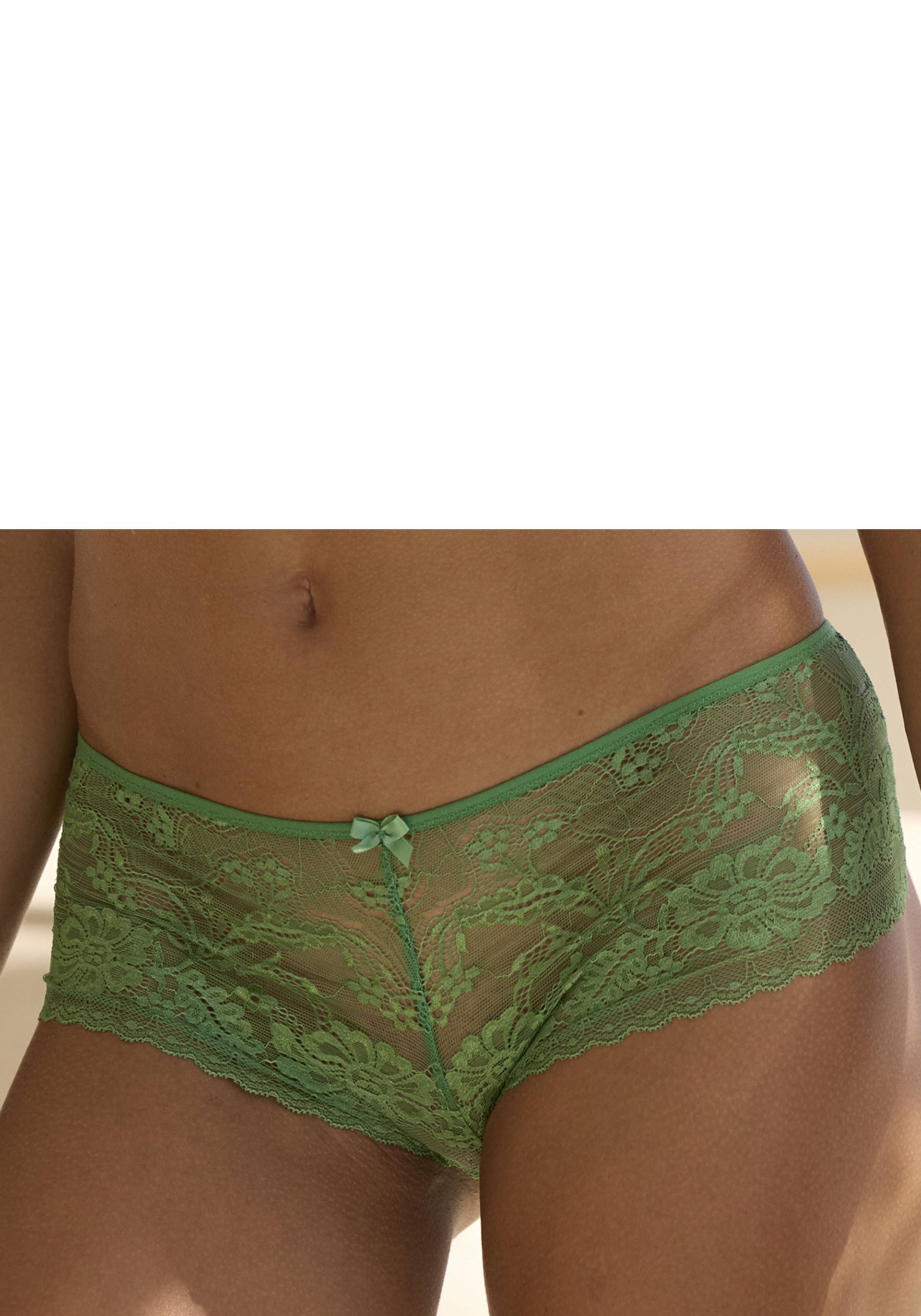 LASCANA Panty »Daisy«, aus floraler, dezent transparenter Spitze von LASCANA