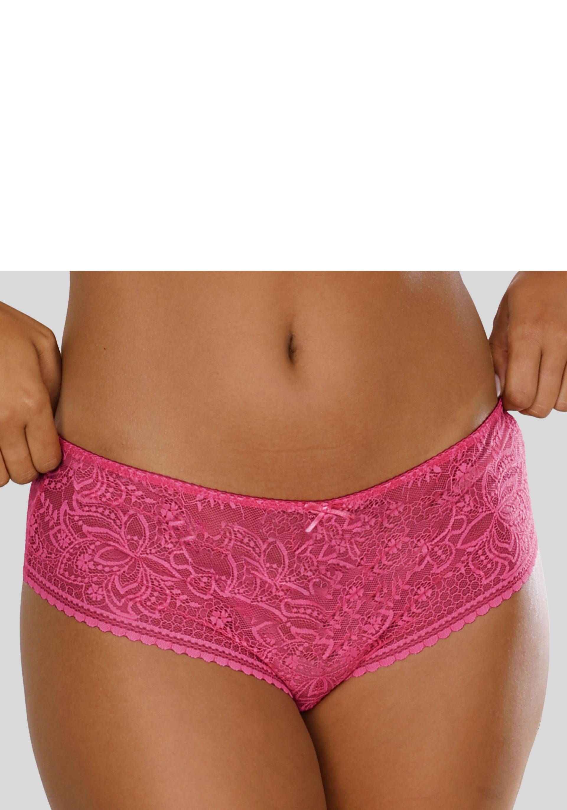 LASCANA Panty »Luciana«, aus feiner, dezent transparenter Spitze in blumiger Optik LASCANA Panty »Luciana«, aus feiner, dezent transparenter Spitze in blumiger Optik von LASCANA