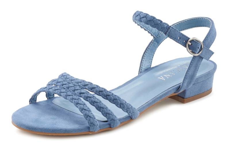 LASCANA Sandale, Sandalette, Sommerschuh mit geflochtenen Riemchen VEGAN von LASCANA