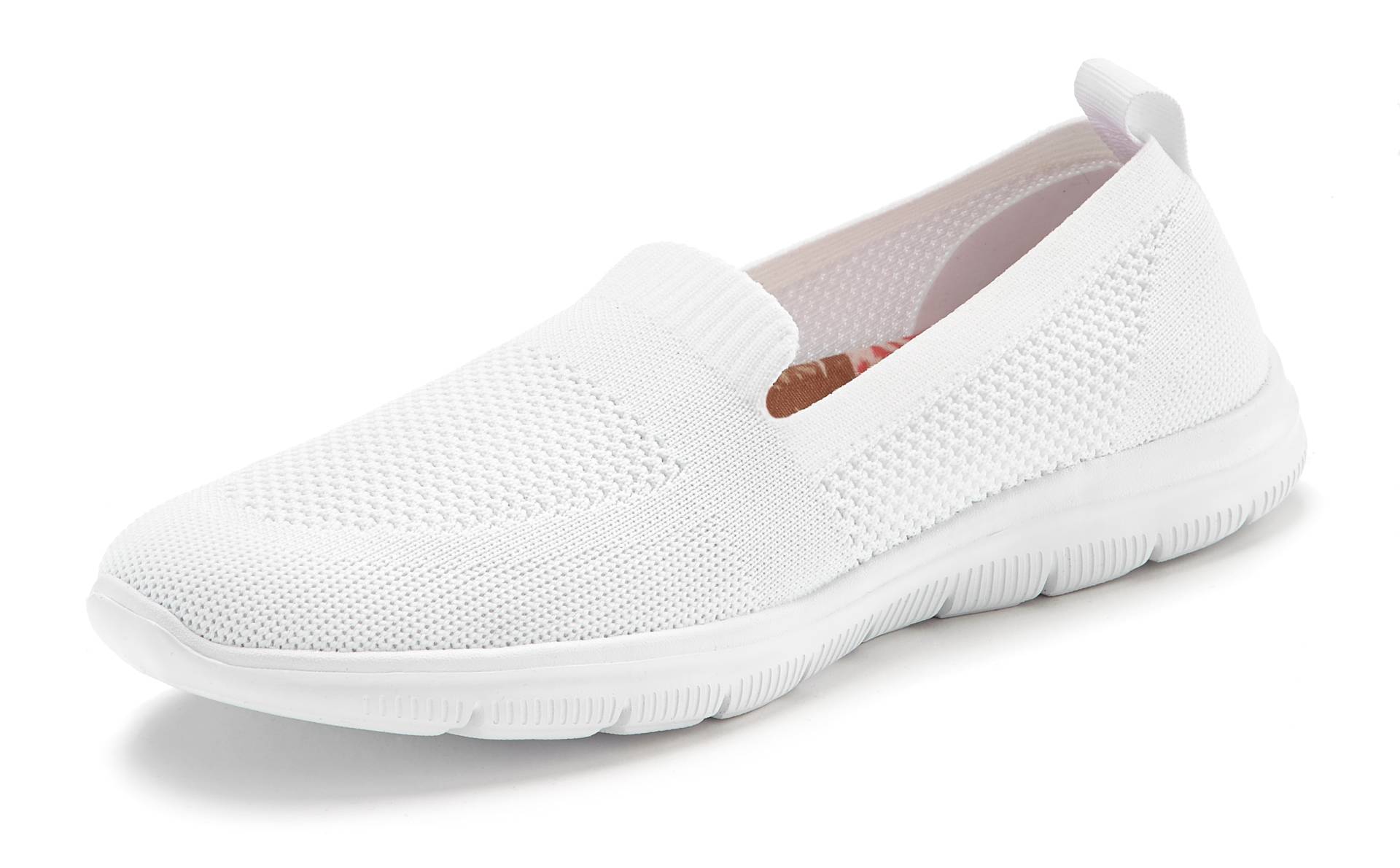 LASCANA Slipper »Slip-On-Sneaker«, herausnehmbarer Innensohle, Halbschuh, ultraleichter Sneaker, VEGAN von LASCANA