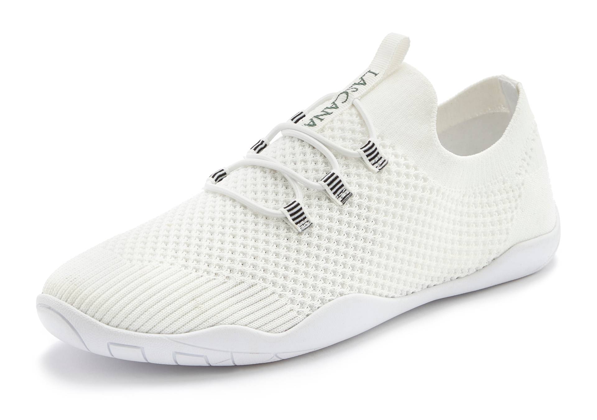 LASCANA Sneaker »Freizeitschuh, Slipper, Slip-On-Sneaker«, mit leichter Sohle "Wie Barfuss" Unisex VEGAN von LASCANA