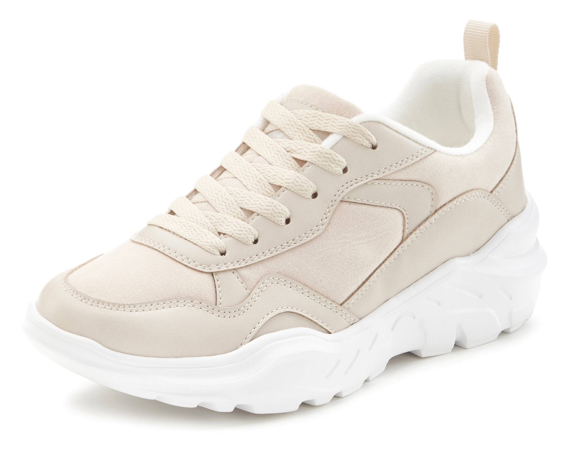 LASCANA Sneaker, mit ultraleichter Chunky Sohle und weicher Innensohle von LASCANA